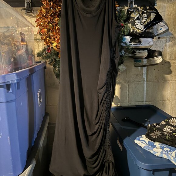 Express Ruched Tank Dress - Picture 4 of 5